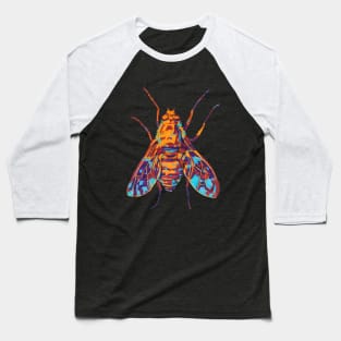 Tiger Bee Fly Baseball T-Shirt